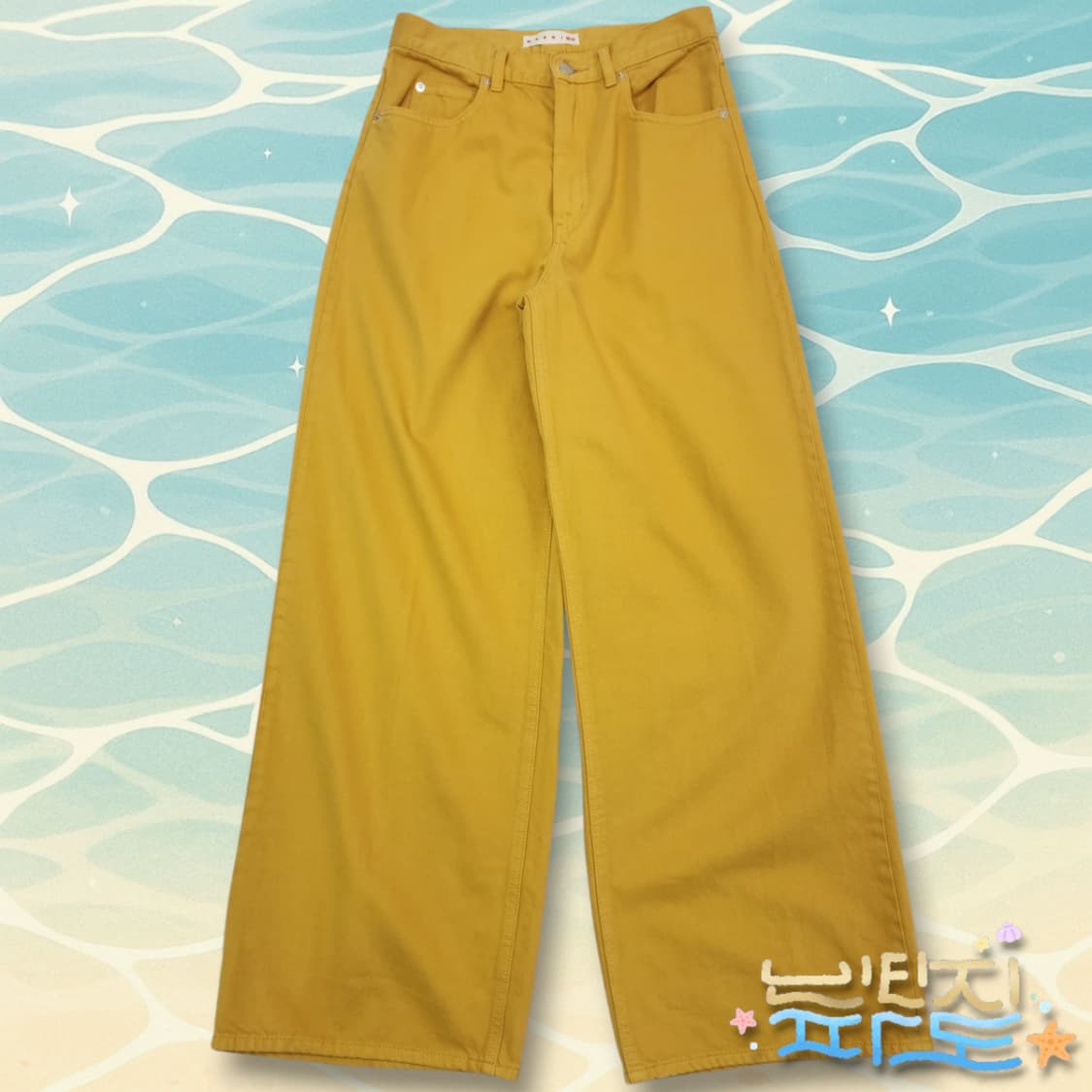 25 마르니 유니클로 와이드 배기 데님팬츠 상품이미지1