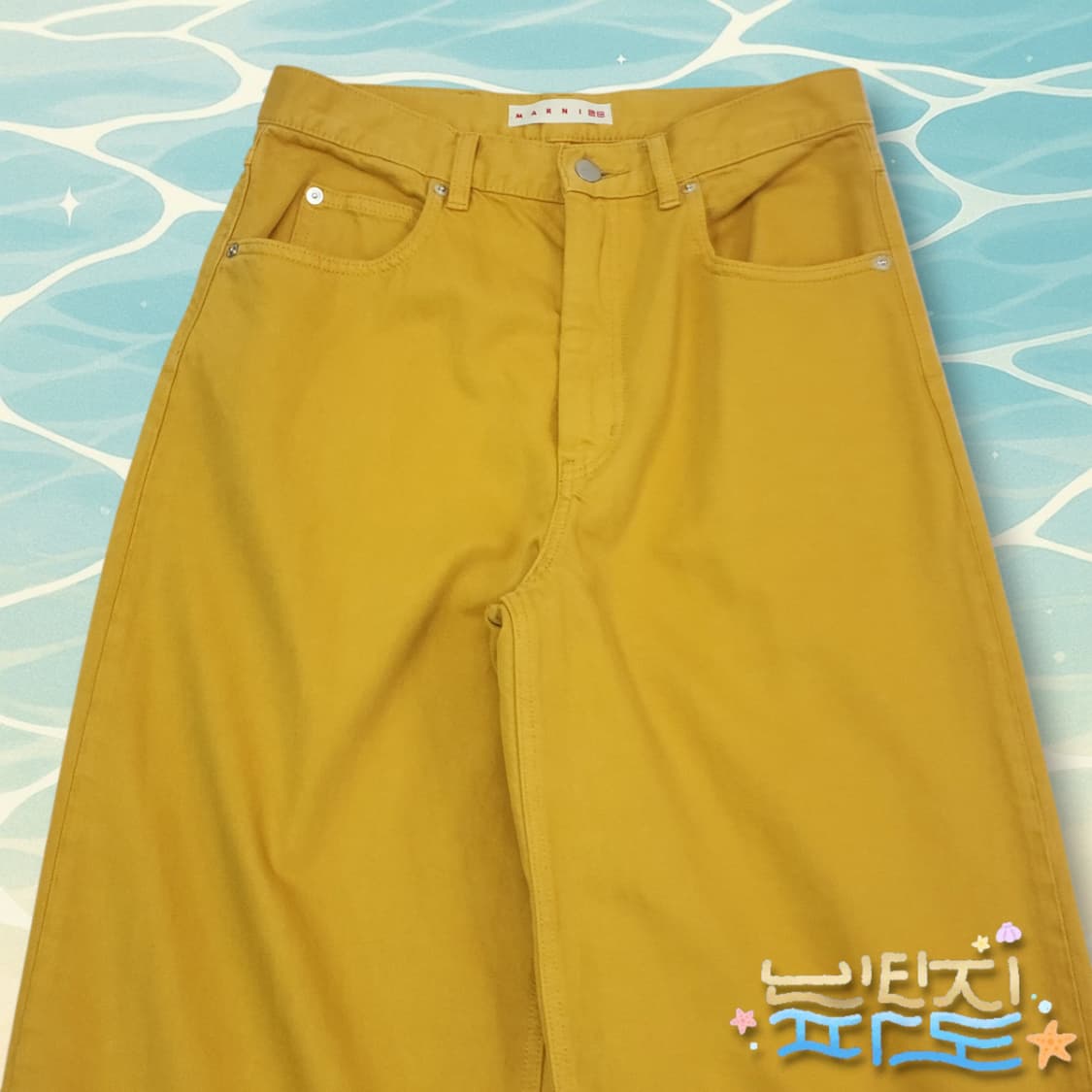 25 마르니 유니클로 와이드 배기 데님팬츠 상품이미지2