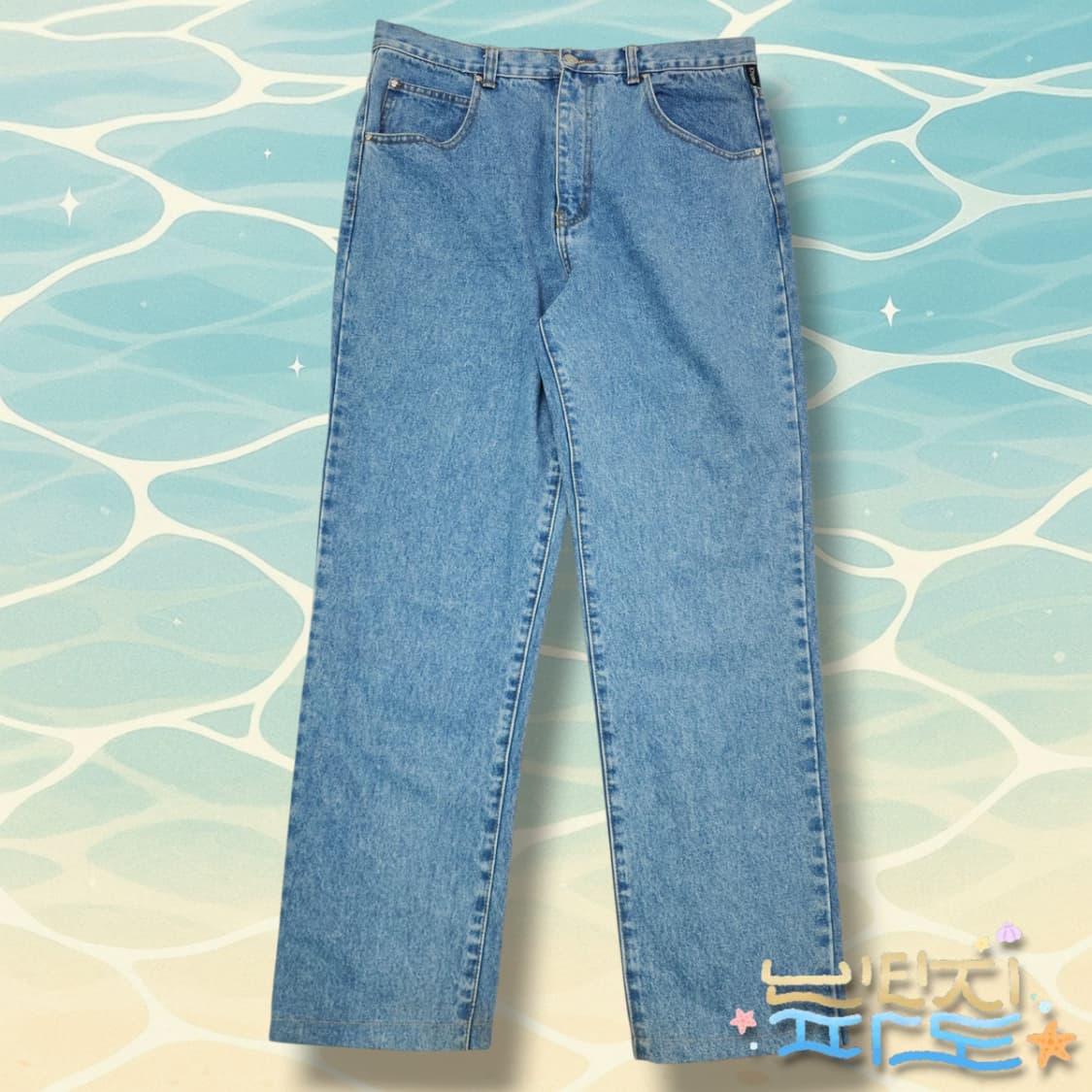 30 베르사체 스트레이트 연청 데님 팬츠 상품이미지1