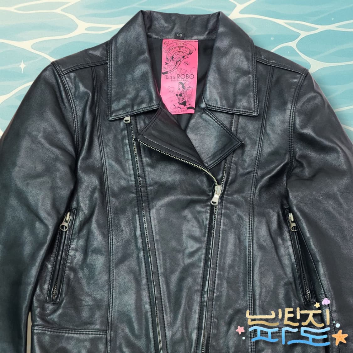 55 ROBO 로보 양가죽 라이더자켓 상품이미지2