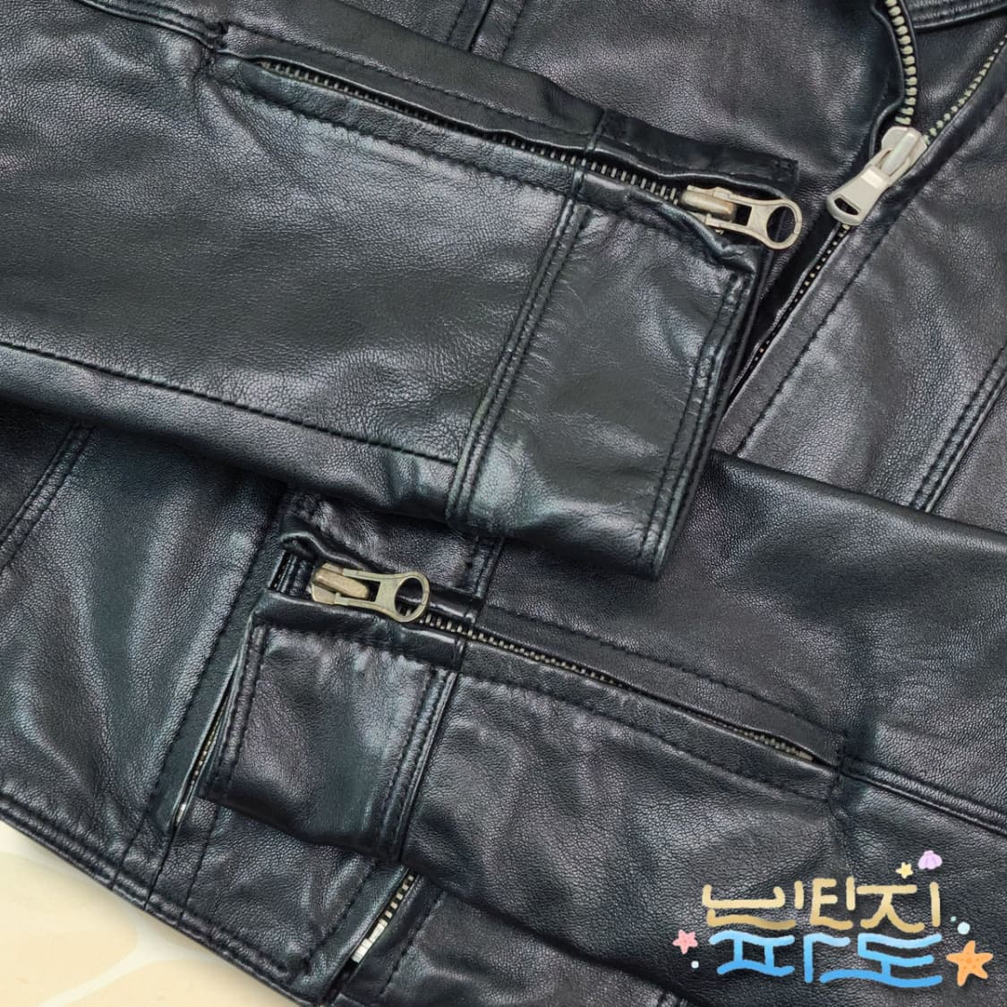 55 ROBO 로보 양가죽 라이더자켓 상품이미지4