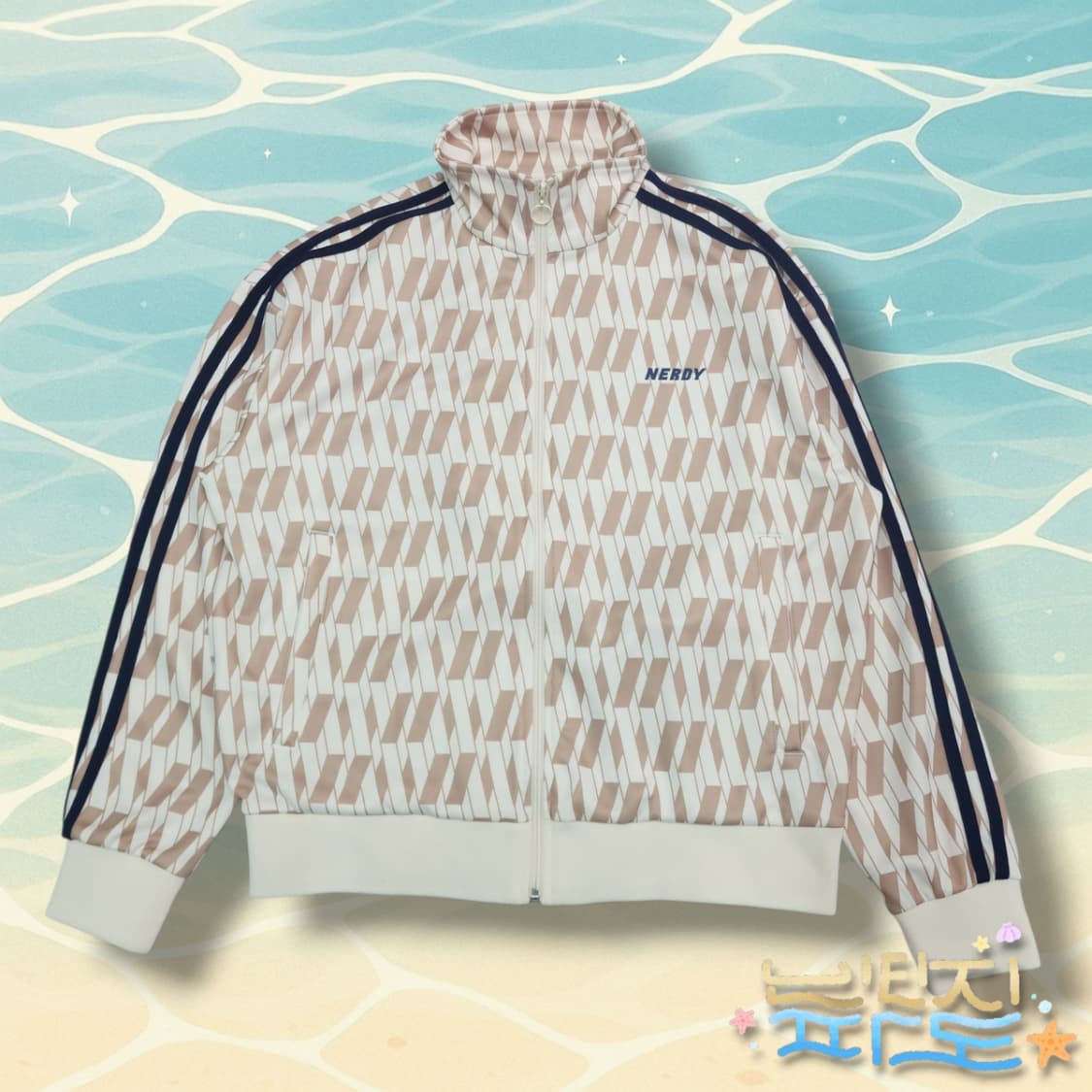 S NERDY 널디 모노그램 트랙탑 져지 상품이미지1