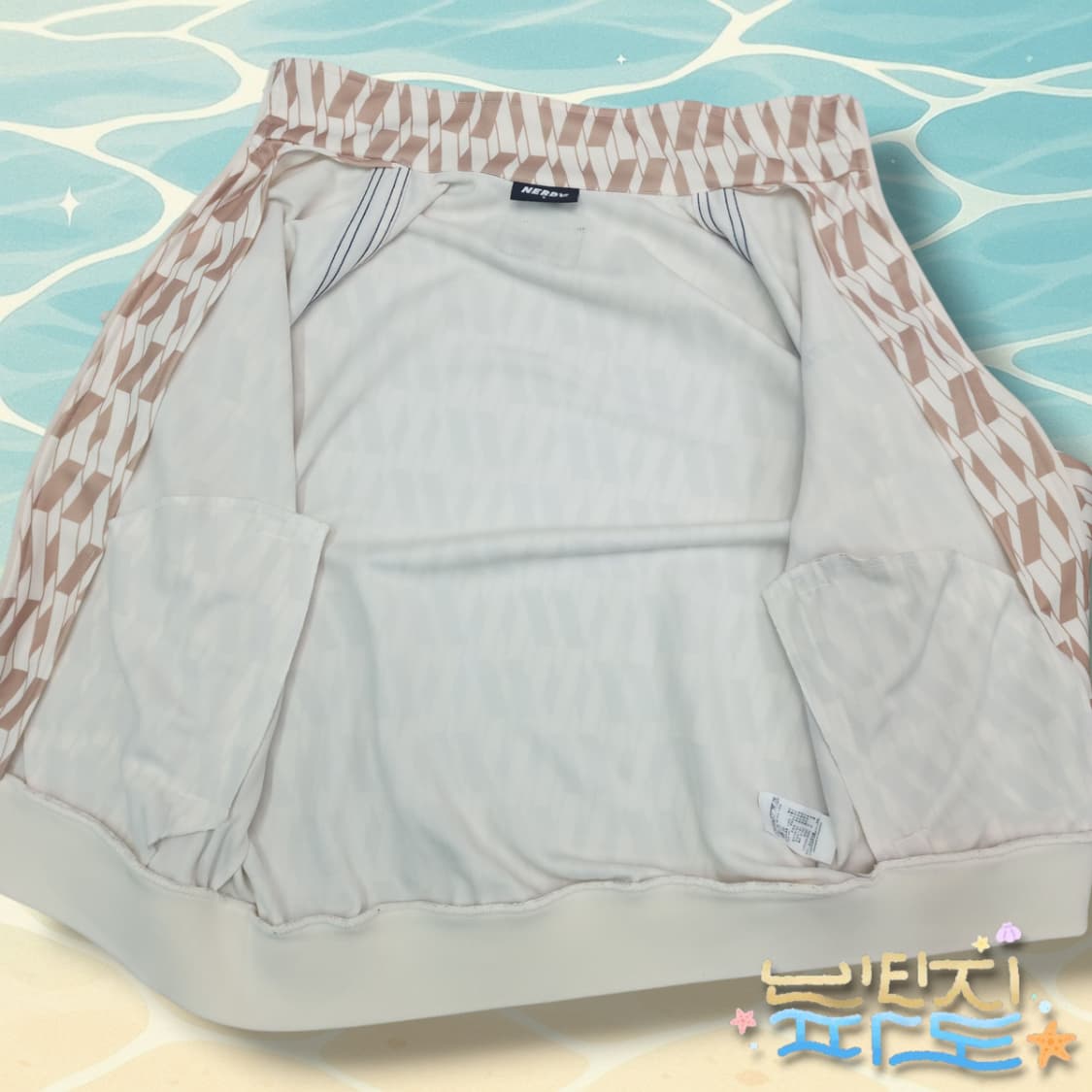 S NERDY 널디 모노그램 트랙탑 져지 상품이미지10