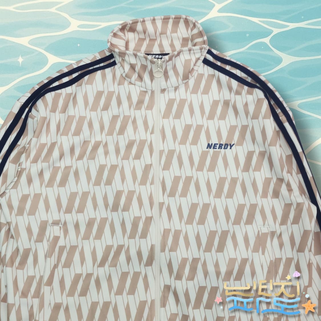 S NERDY 널디 모노그램 트랙탑 져지 상품이미지2