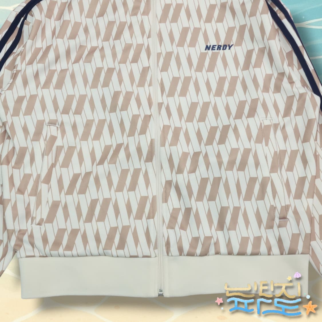 S NERDY 널디 모노그램 트랙탑 져지 상품이미지3