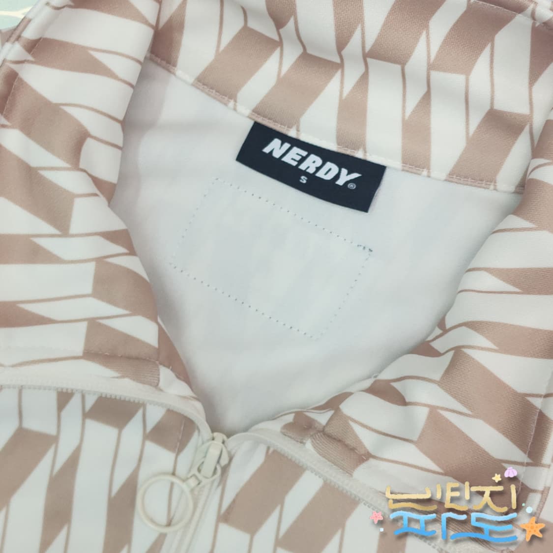 S NERDY 널디 모노그램 트랙탑 져지 상품이미지5