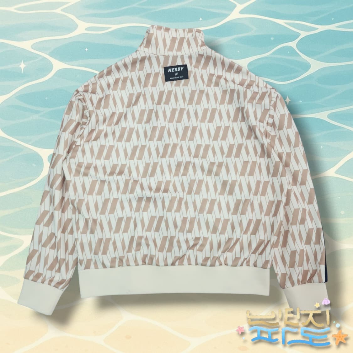 S NERDY 널디 모노그램 트랙탑 져지 상품이미지6