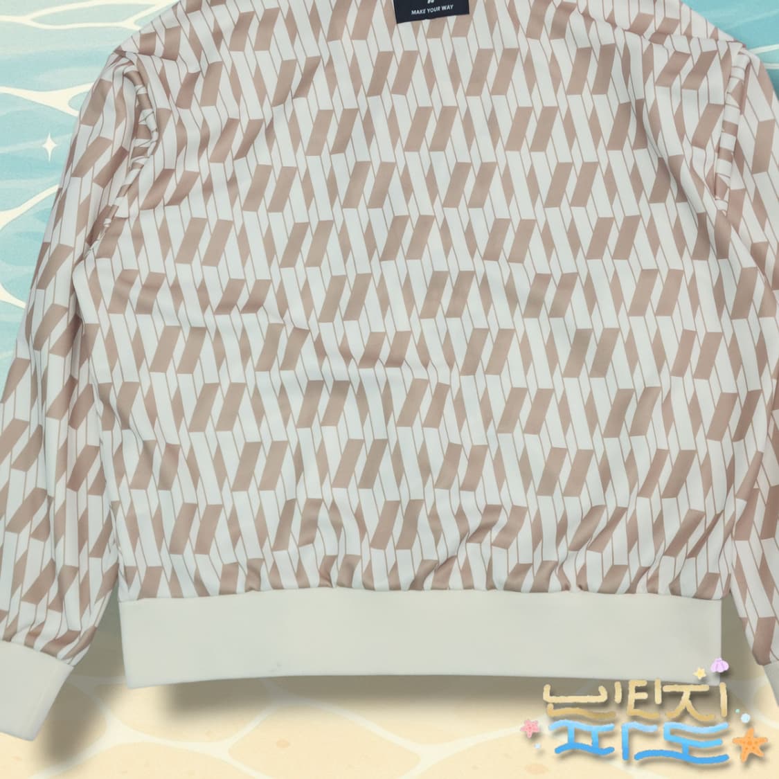 S NERDY 널디 모노그램 트랙탑 져지 상품이미지8