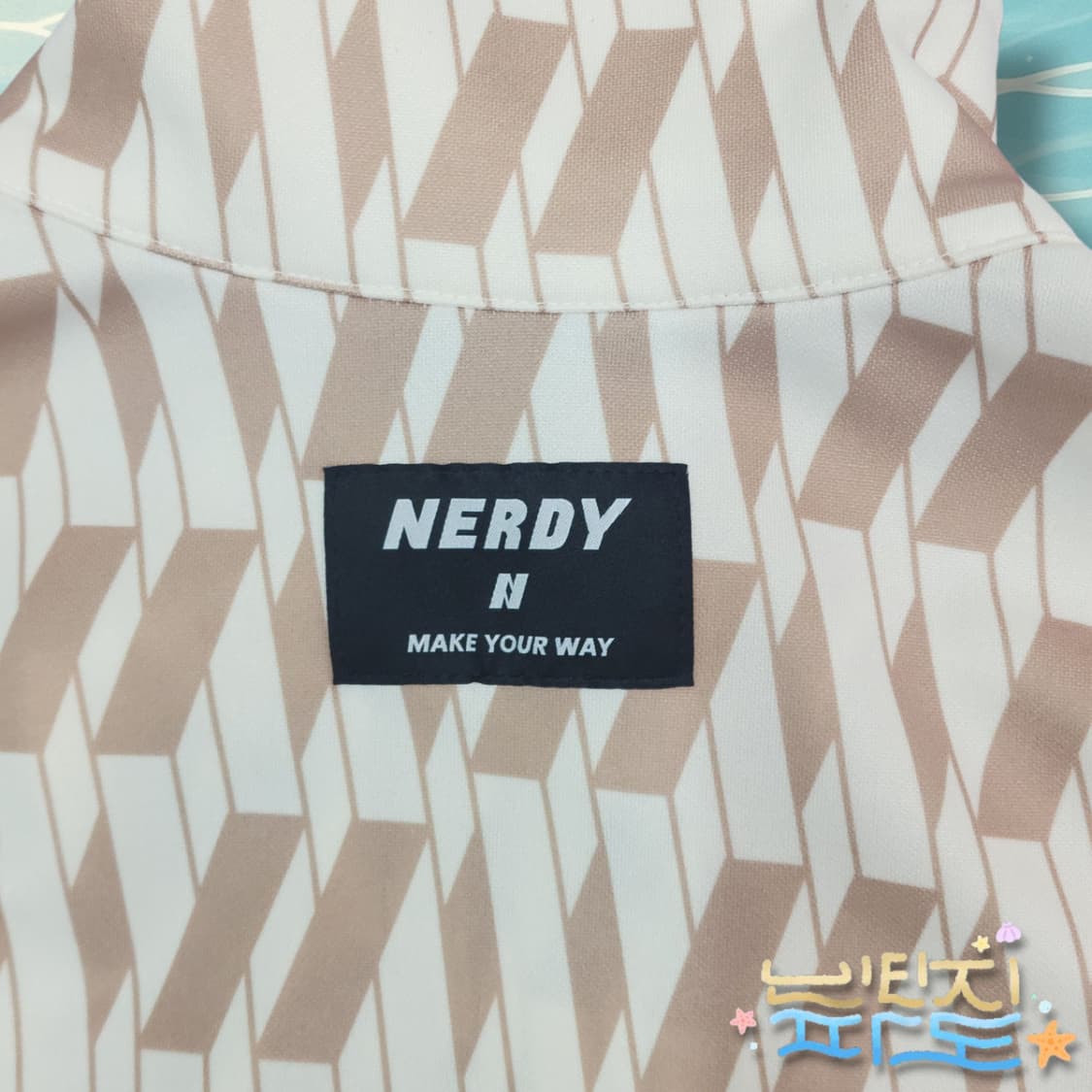 S NERDY 널디 모노그램 트랙탑 져지 상품이미지9