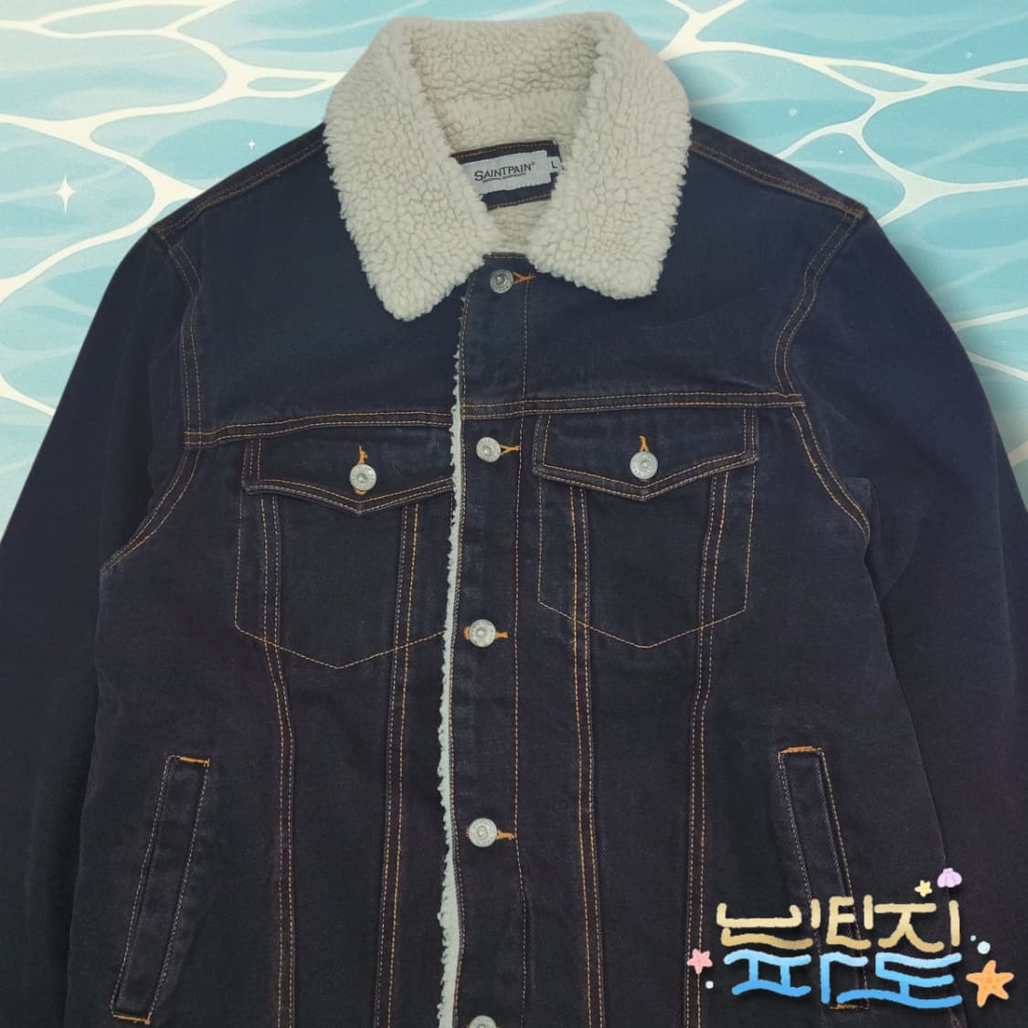 L 세인트페인 세르파 데님 청자켓 상품이미지2