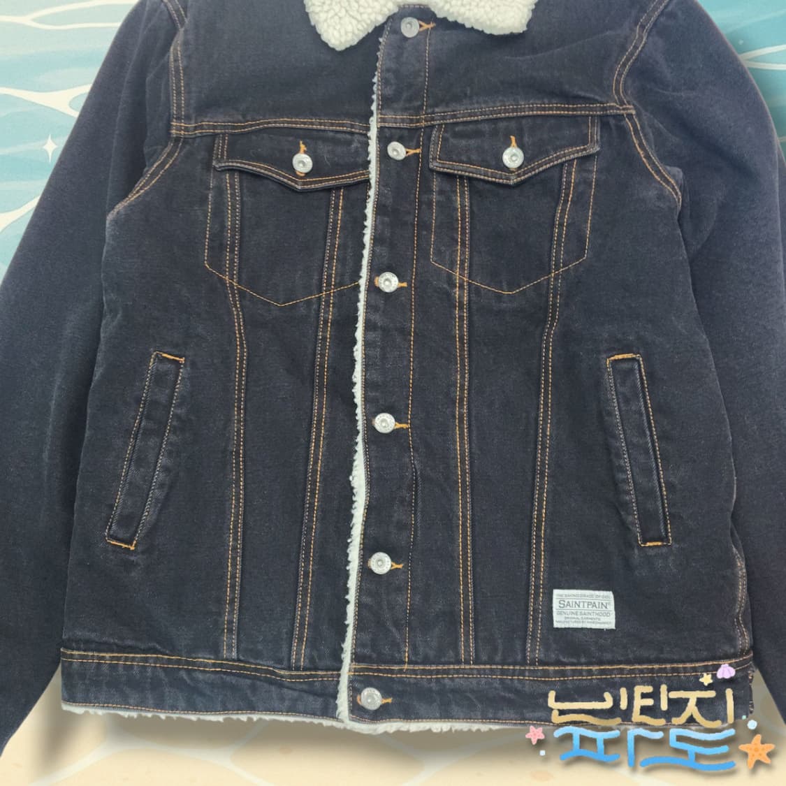 L 세인트페인 세르파 데님 청자켓 상품이미지3
