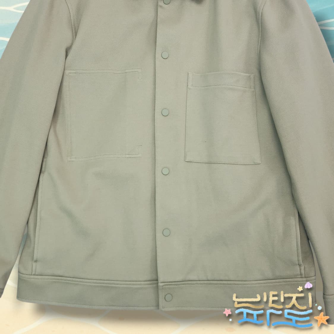 M COS 코스 트윌자켓 라이트카키 상품이미지3