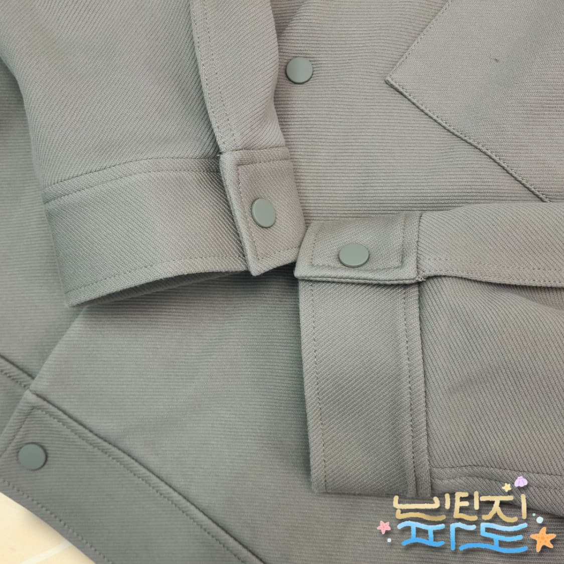 M COS 코스 트윌자켓 라이트카키 상품이미지4