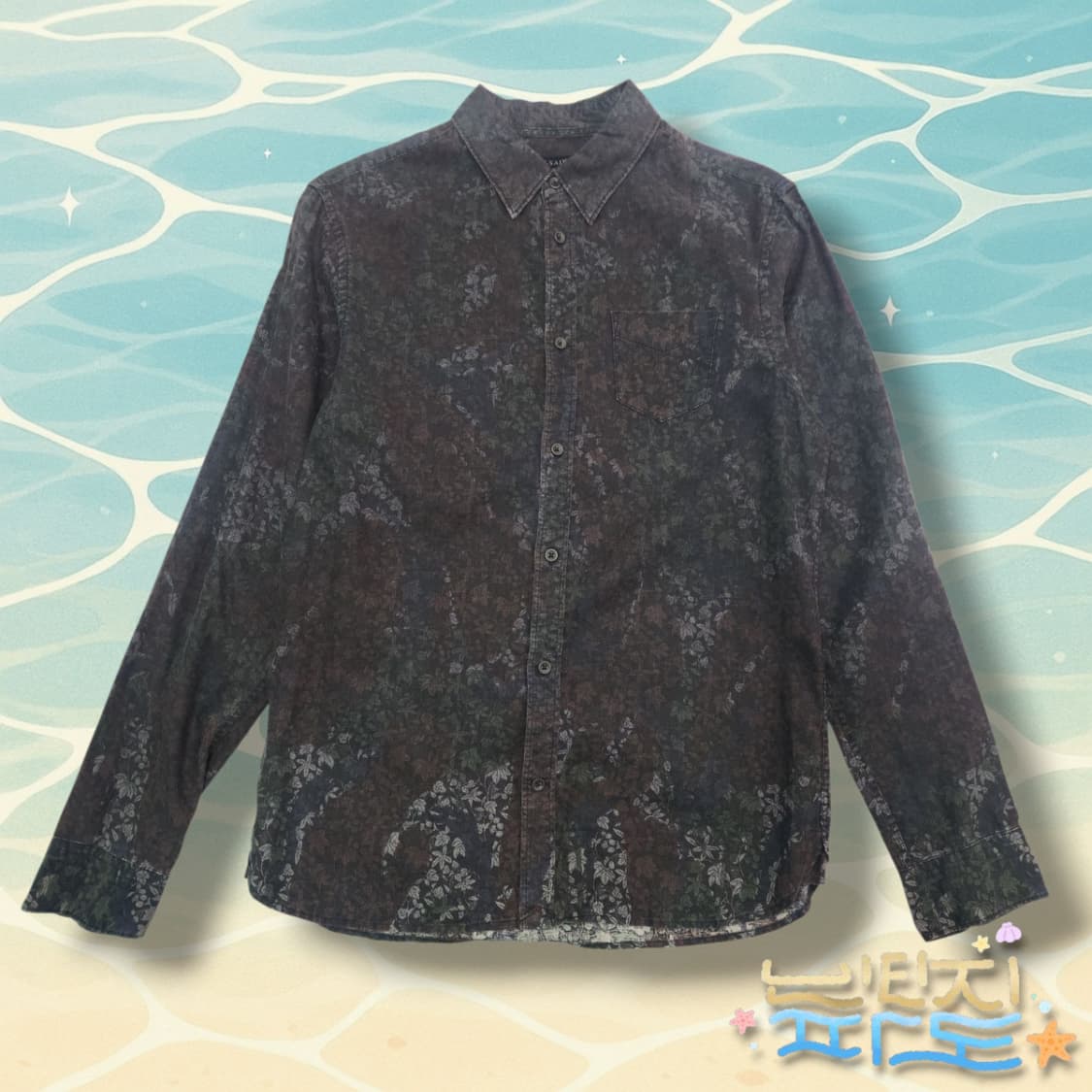 S 올세인츠 플로럴 패턴 셔츠 상품이미지1