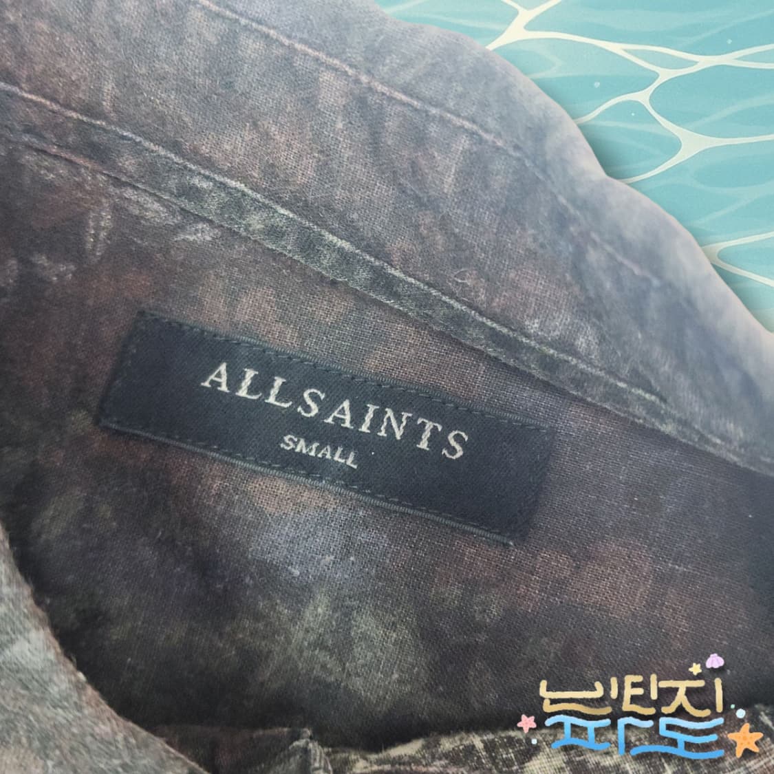 S 올세인츠 플로럴 패턴 셔츠 상품이미지5