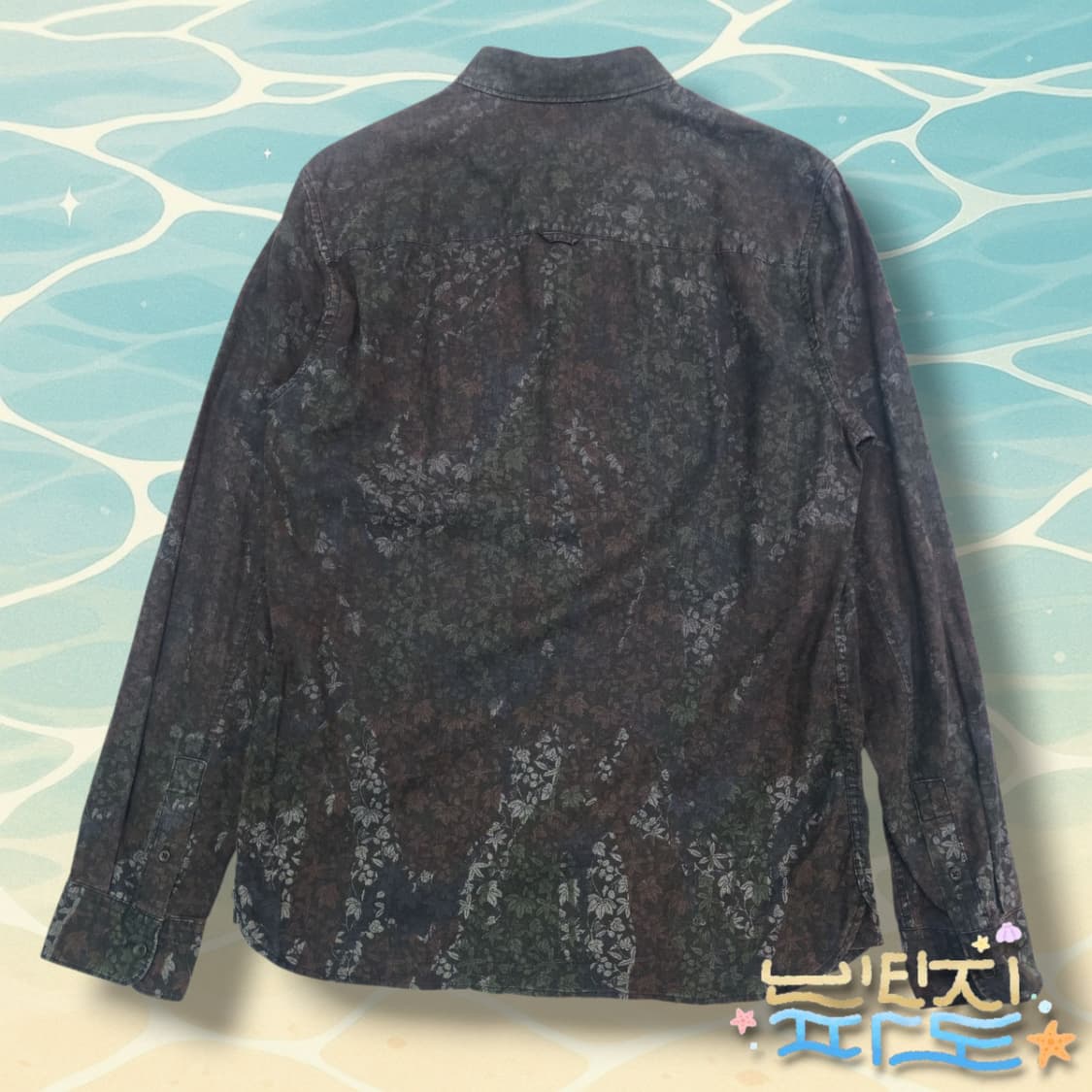 S 올세인츠 플로럴 패턴 셔츠 상품이미지6