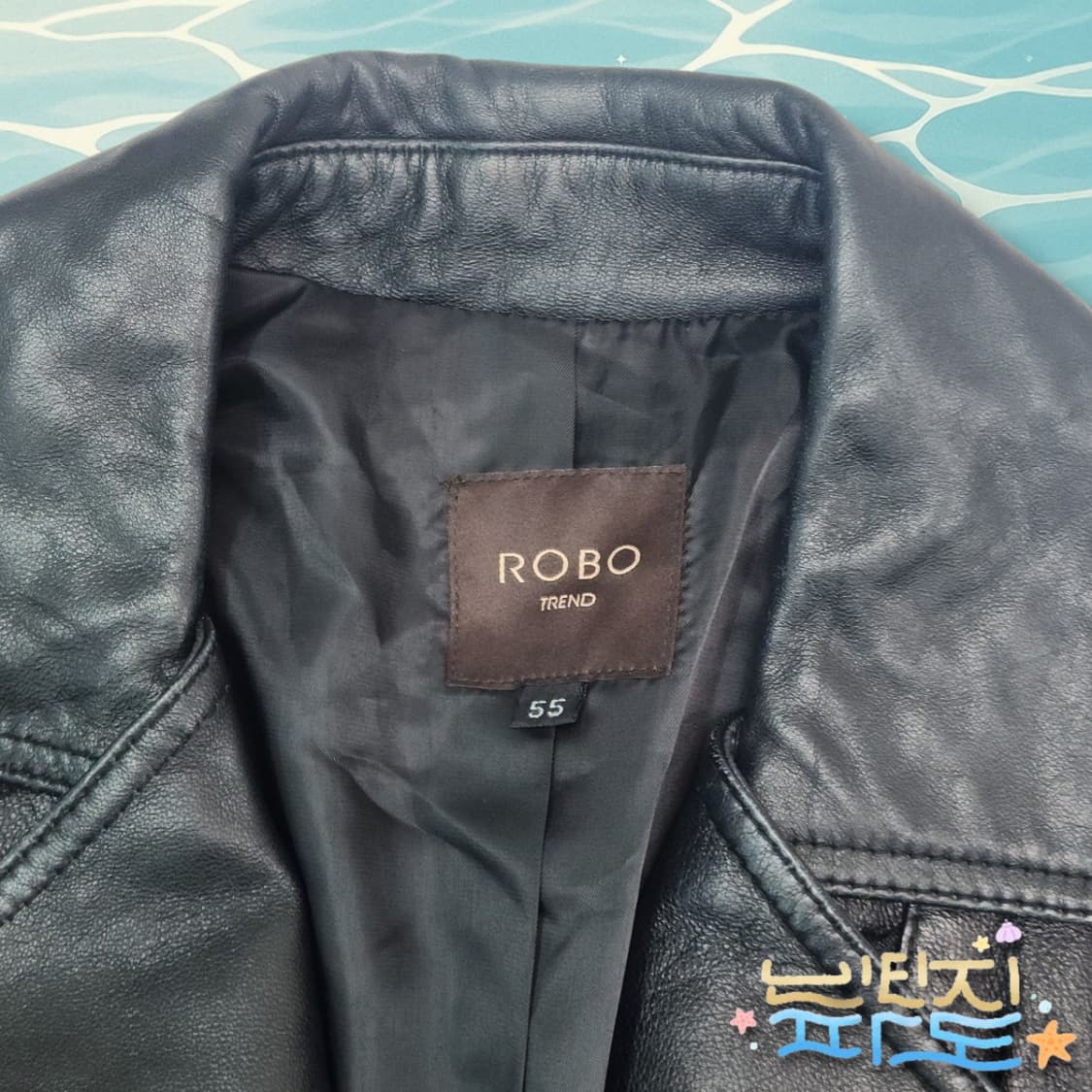 55 ROBO 로보 양가죽 롱 가죽자켓 코트 상품이미지5