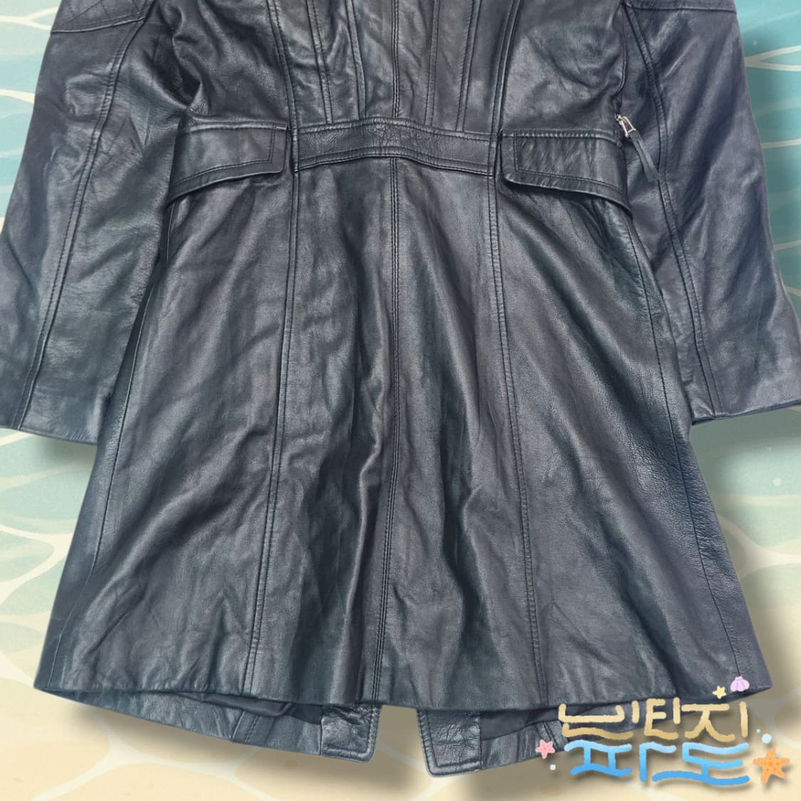 55 ROBO 로보 양가죽 롱 가죽자켓 코트 상품이미지8