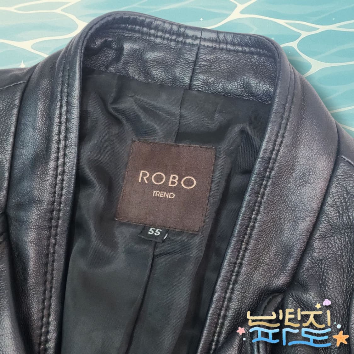 55 ROBO 로보 양가죽 라이더 자켓 상품이미지5