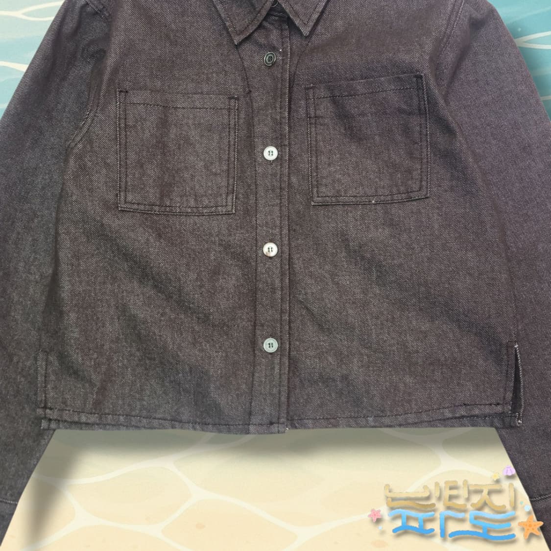 F 새제품 ATWR 어센틱워드로브 데님자켓 상품이미지3