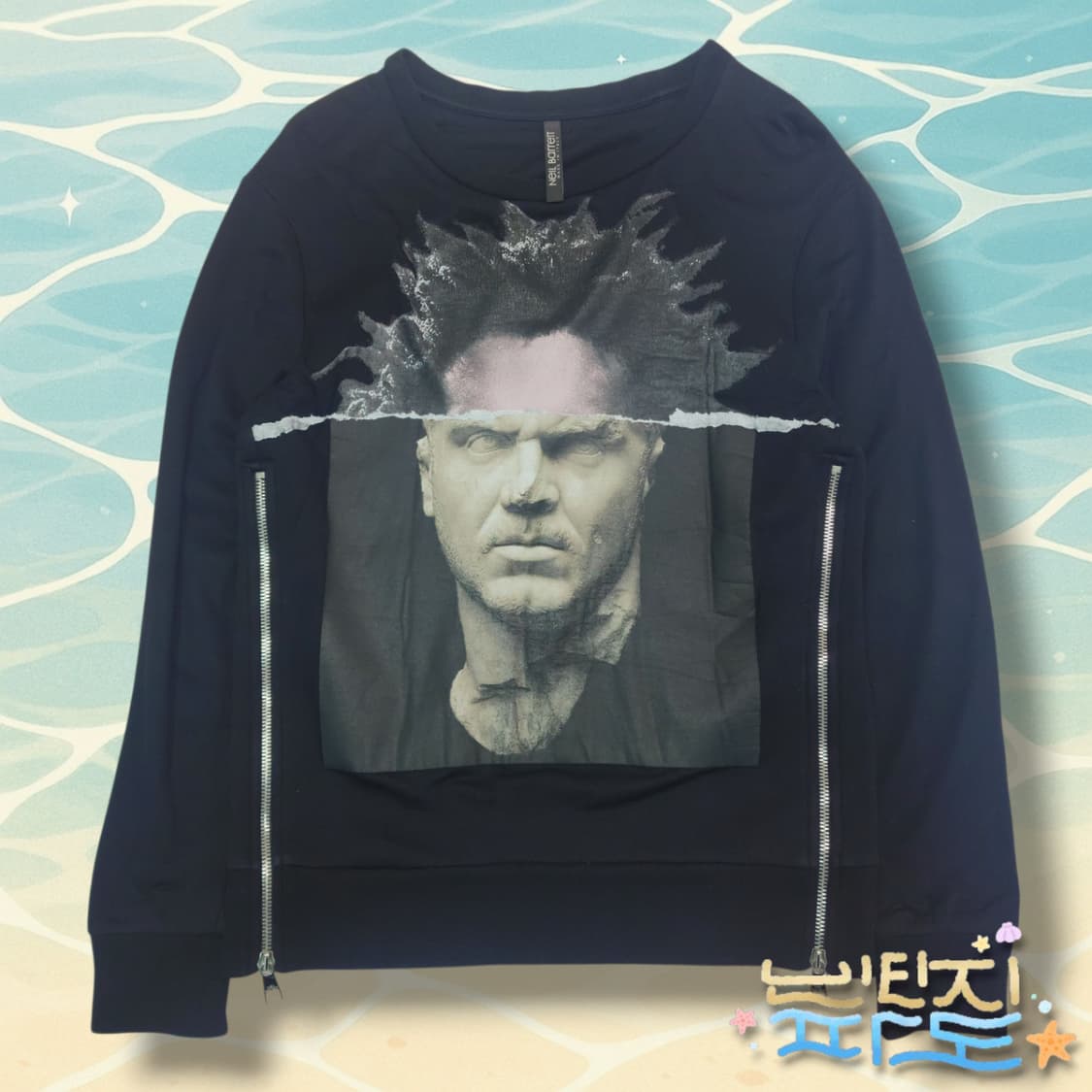 95 닐바렛 마르쿠르스 석고상 맨투맨 상품이미지1