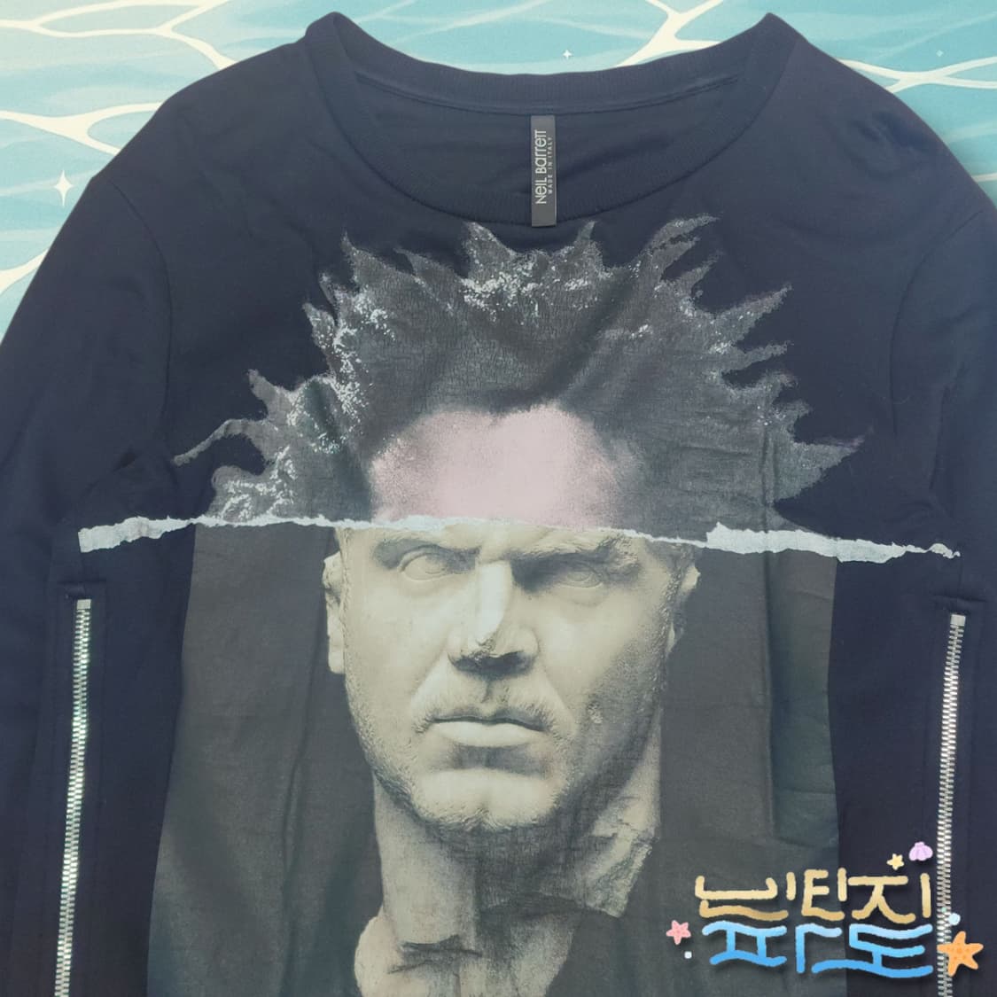 95 닐바렛 마르쿠르스 석고상 맨투맨 상품이미지2