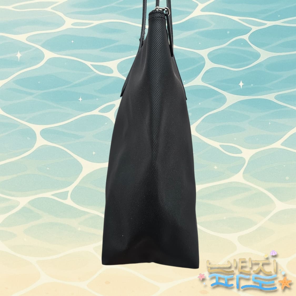 라코스테 버티칼 쇼퍼백 블랙 상품이미지5