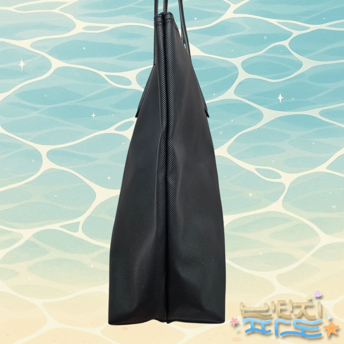 라코스테 버티칼 쇼퍼백 블랙 상품이미지6