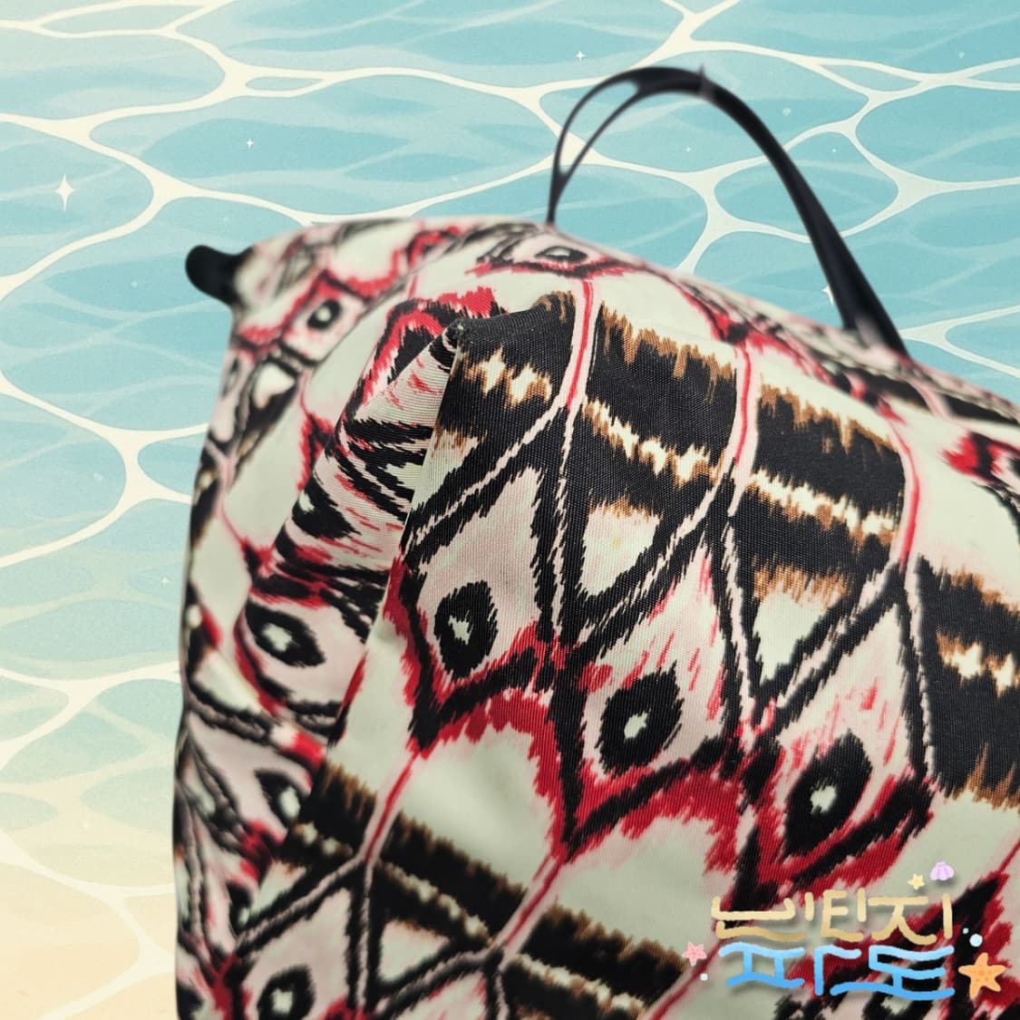 롱샴 르플리아쥬 이캇 토트 숄더백 상품이미지6