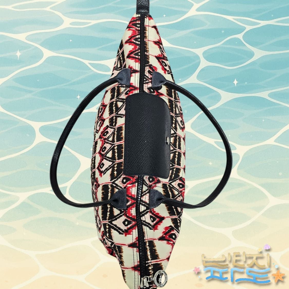 롱샴 르플리아쥬 이캇 토트 숄더백 상품이미지9