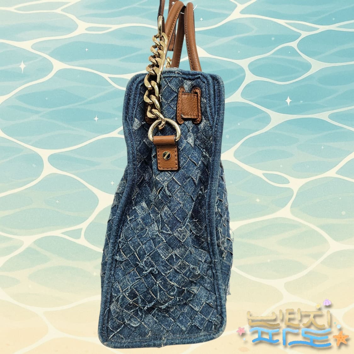 마이클코어스 해밀턴 데님 사첼백 상품이미지5