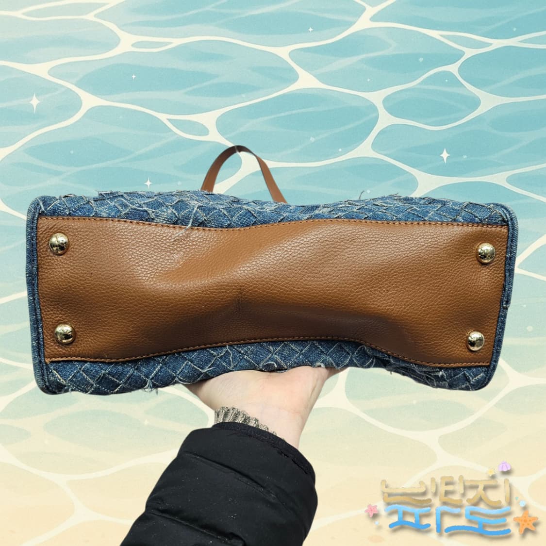 마이클코어스 해밀턴 데님 사첼백 상품이미지6