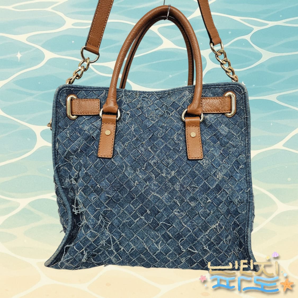 마이클코어스 해밀턴 데님 사첼백 상품이미지8