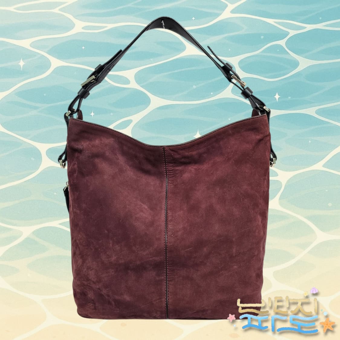 앤아더스토리즈 스웨이드 호보백 상품이미지1