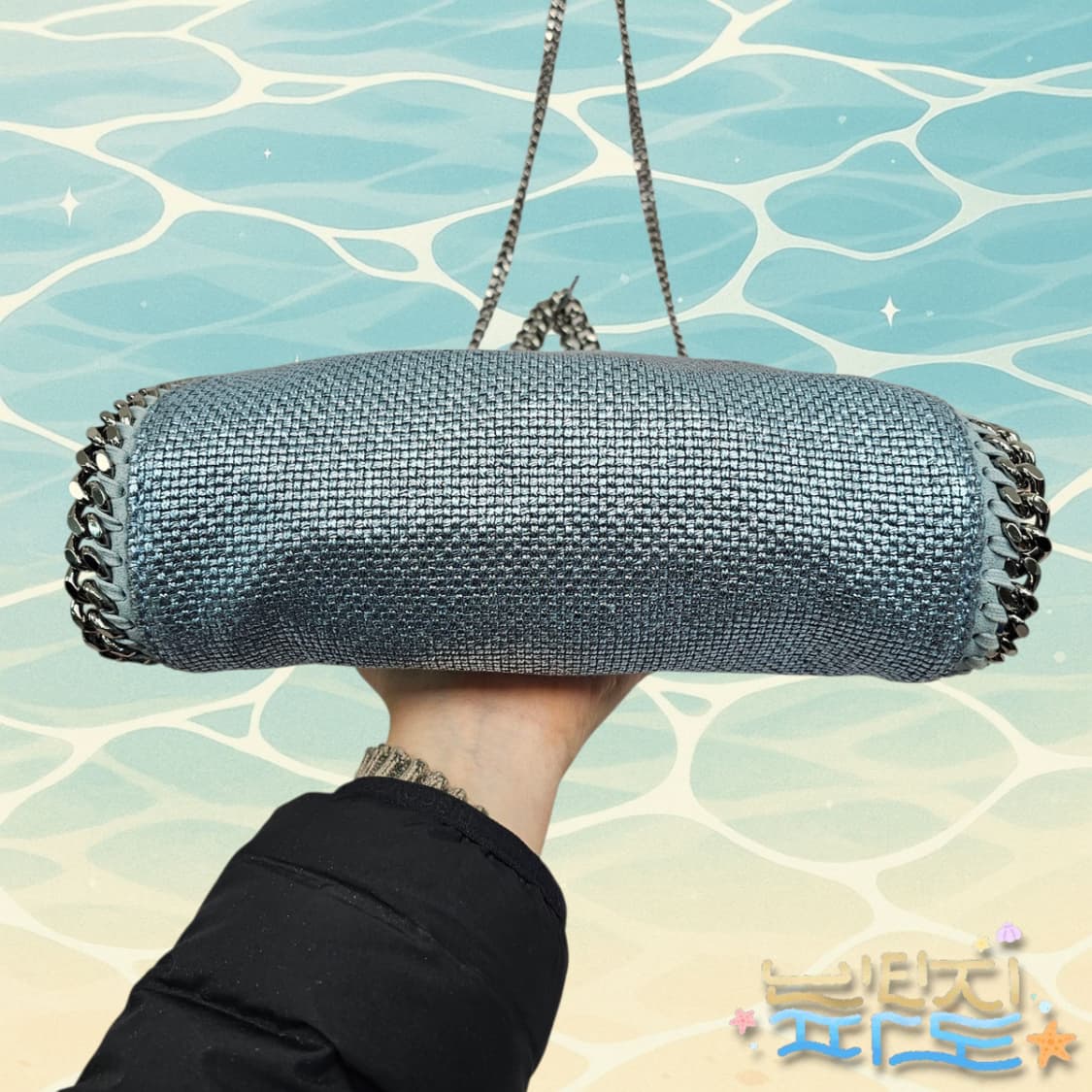 스텔라맥카트니 바비벨라 글리터 우븐백 스몰 상품이미지6