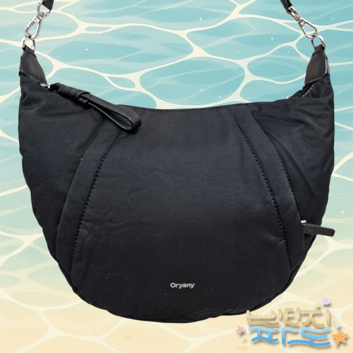 오야니 바나나 크로스바디 백 블랙 상품이미지2