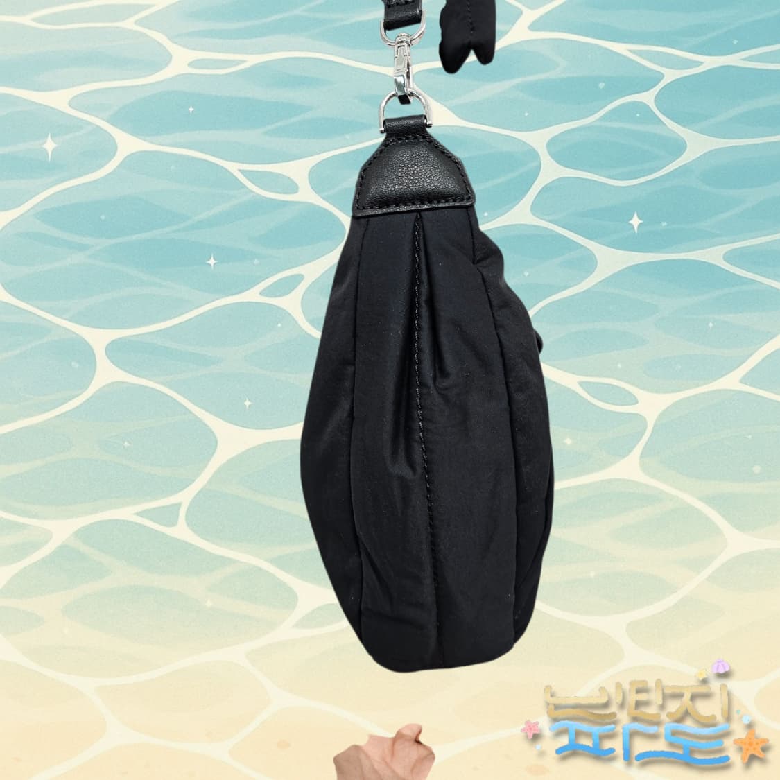 오야니 바나나 크로스바디 백 블랙 상품이미지4