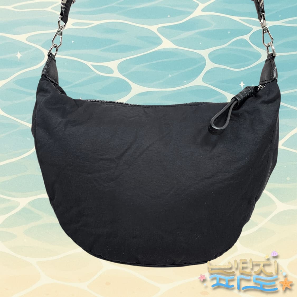 오야니 바나나 크로스바디 백 블랙 상품이미지8