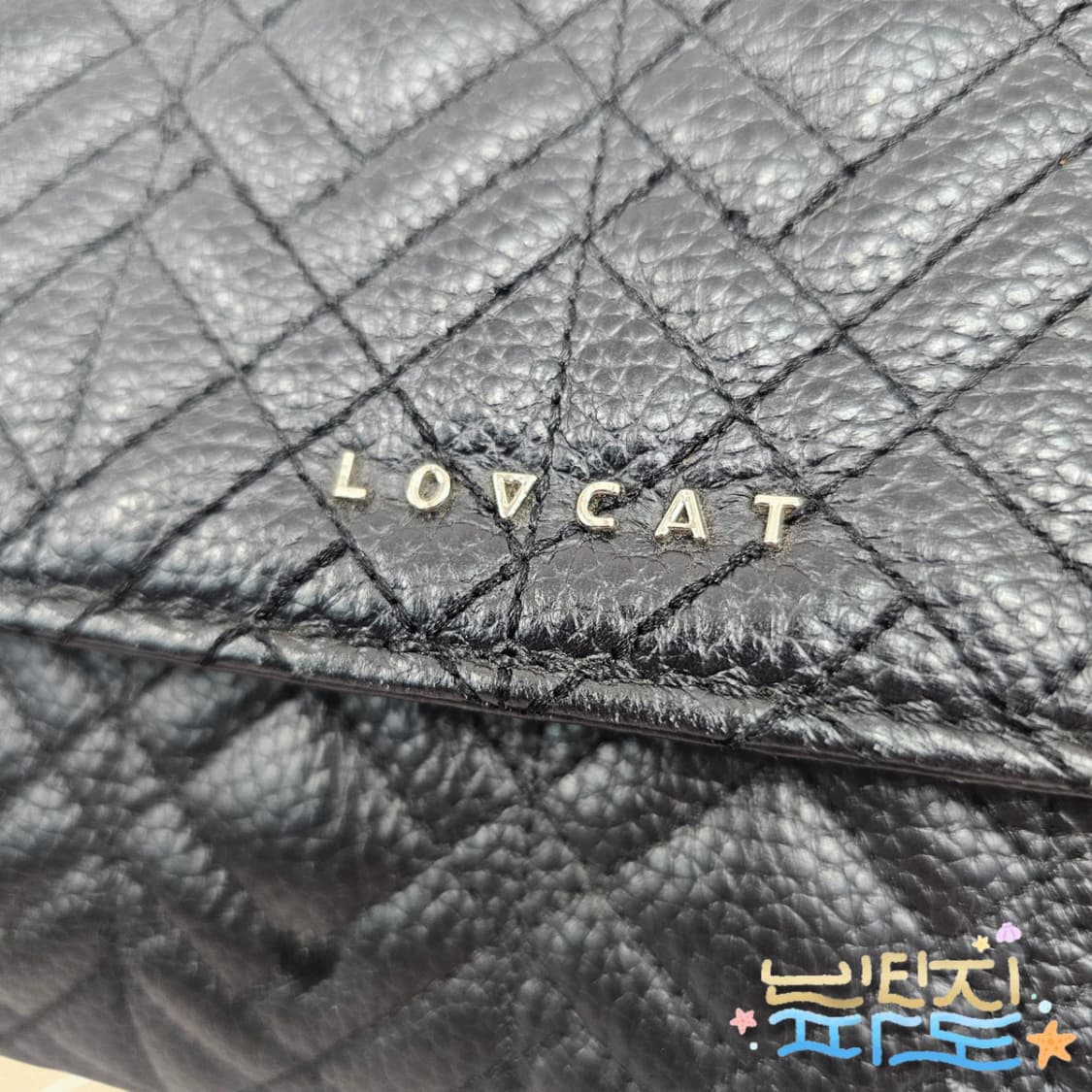 러브캣 퀼팅 플라워 참 체인백 상품이미지4