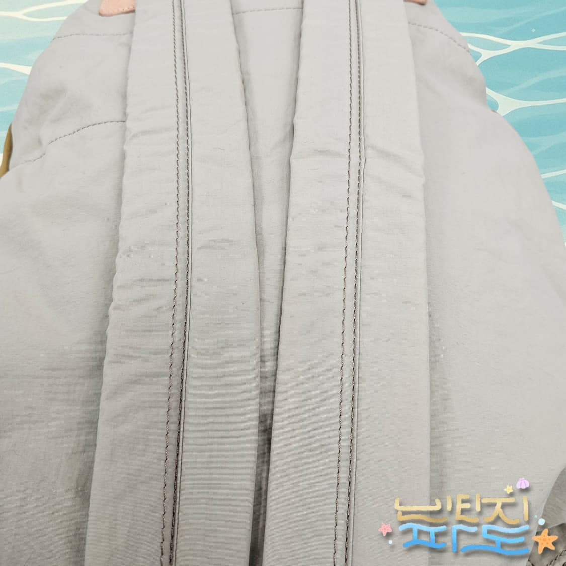 AMIACALVA 아미아칼바 투톤 쉬링크 나일론 백팩 24AW 상품이미지8