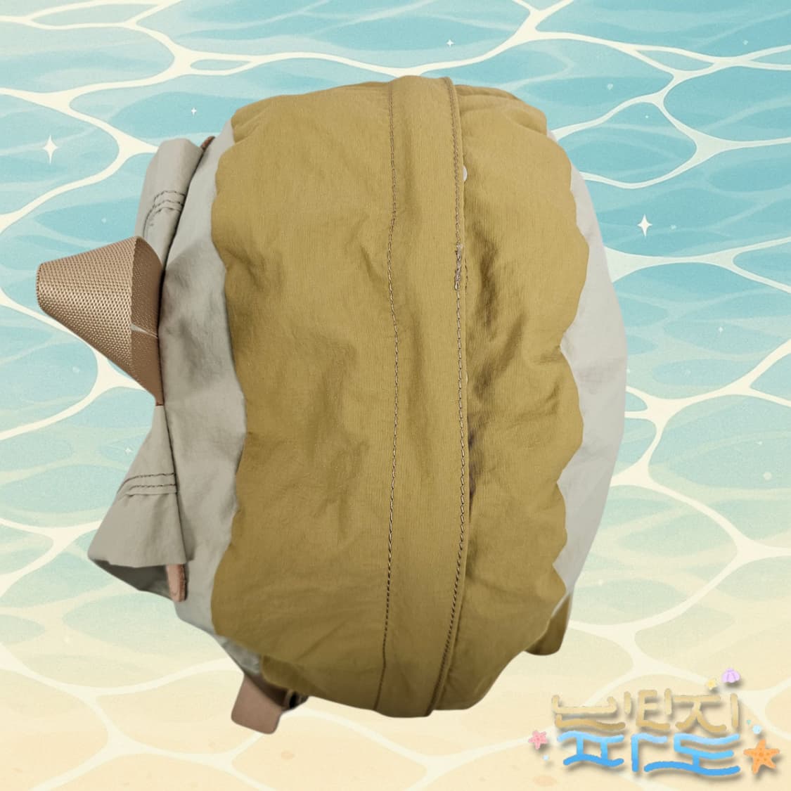 AMIACALVA 아미아칼바 투톤 쉬링크 나일론 백팩 24AW 상품이미지9