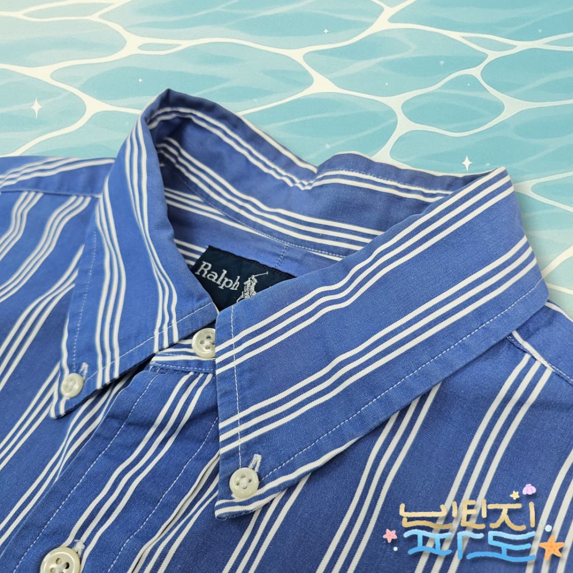 L,105 POLO 폴로랄프로렌 스트라이프 반팔셔츠 상품이미지5