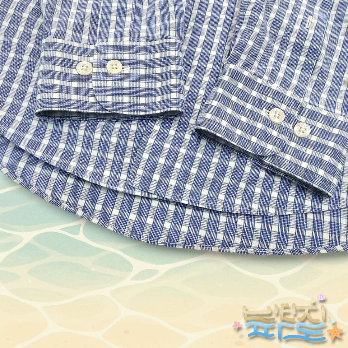 M 브룩스브라더스 논아이언 체크 포켓 셔츠 상품이미지5