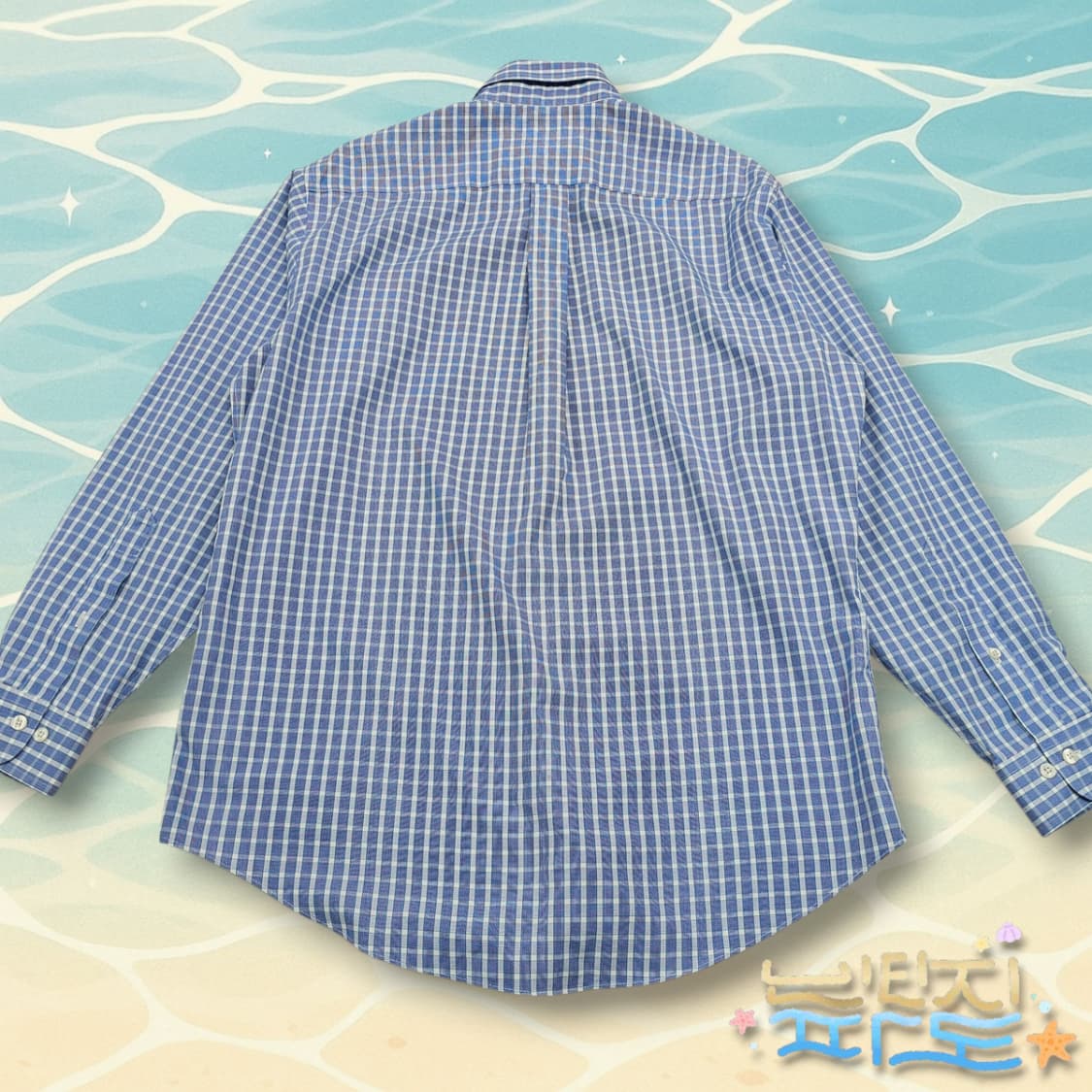 M 브룩스브라더스 논아이언 체크 포켓 셔츠 상품이미지8