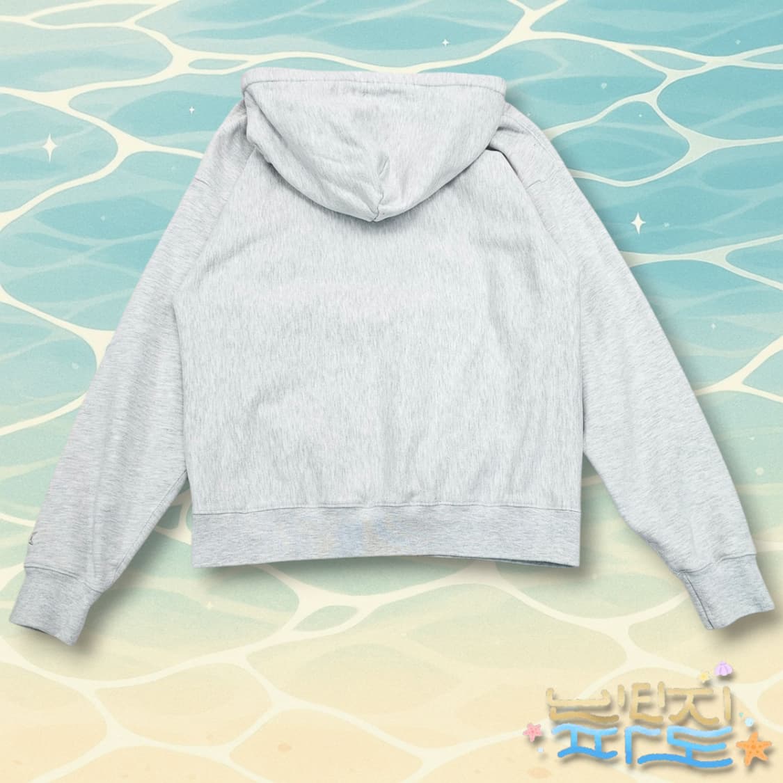 M 아웃스탠딩 NAVYPOINT 빈티지 자수 스웻후드 상품이미지7