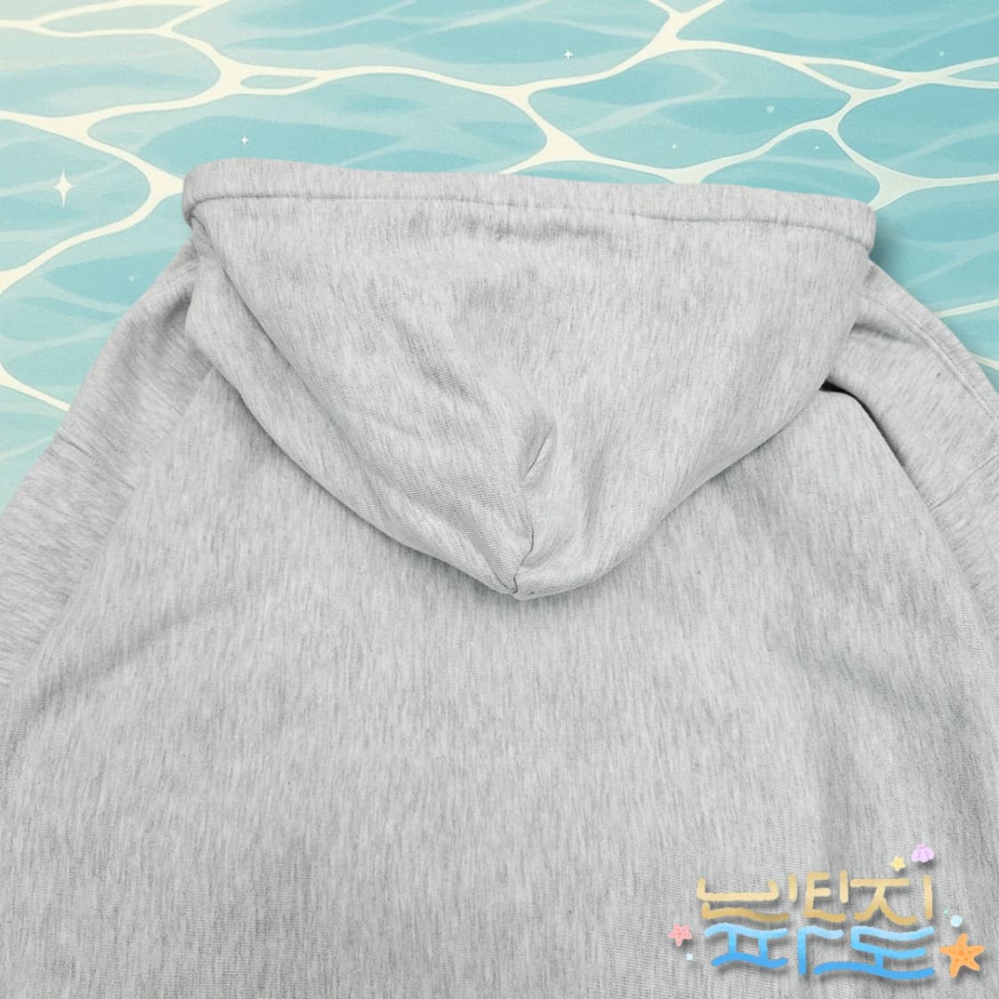 M 아웃스탠딩 NAVYPOINT 빈티지 자수 스웻후드 상품이미지8