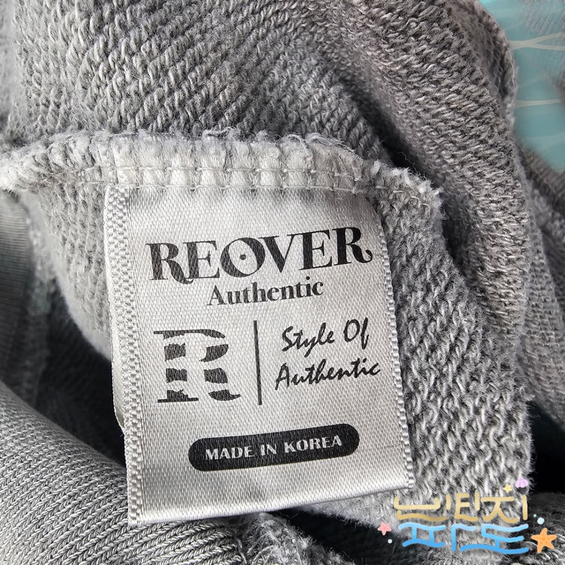 M 리오버XGRAFEN 페인팅 다이드 자수 스웻후드 상품이미지10