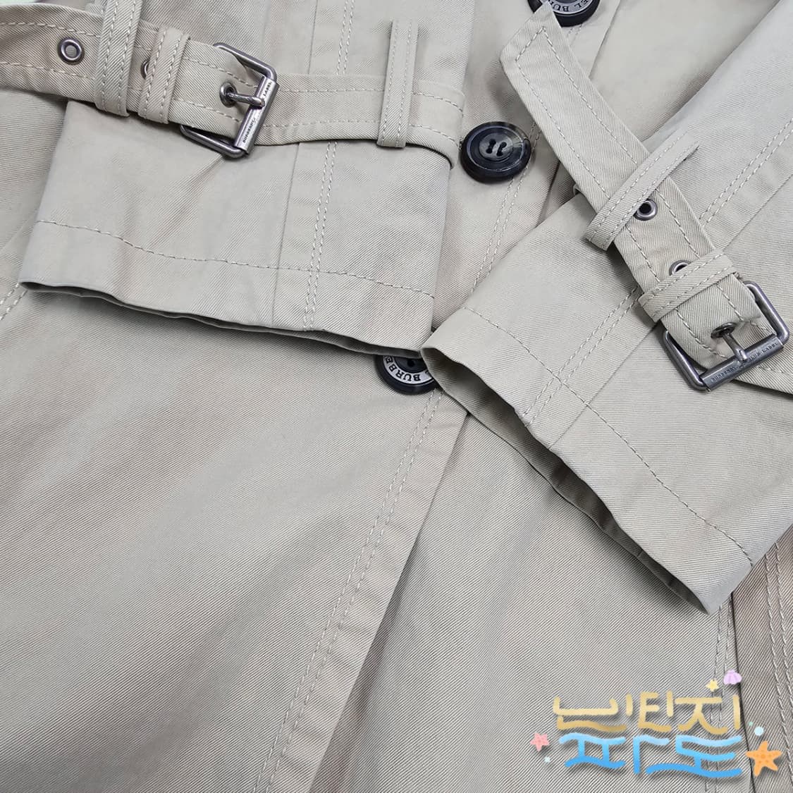 36 BURBERRY 버버리 런던 블루라벨 트렌치 코트 상품이미지4