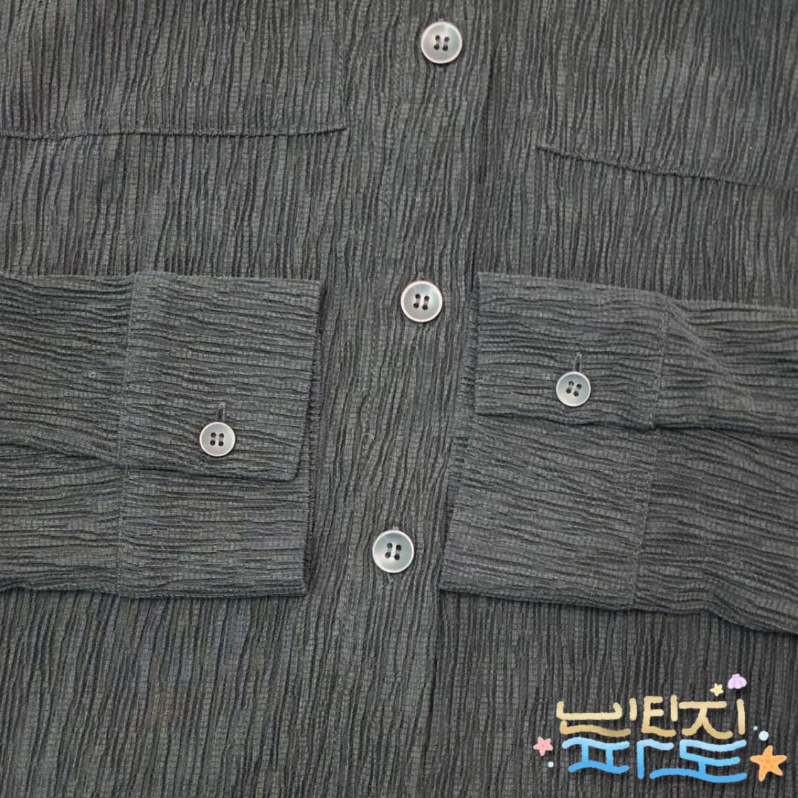 36 앤아더스토리즈 크링클 더블포켓 리오셀 셔츠 블라우스 상품이미지4