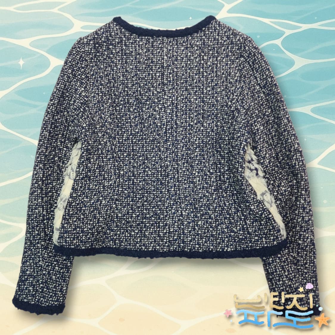 66 오즈세컨 13FW 모직 트위드 자켓 상품이미지6